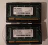 RAMka do laptopu: 2x Infineon 256 MB DDR